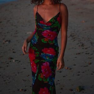 Casablanca Rat & Boa Dress